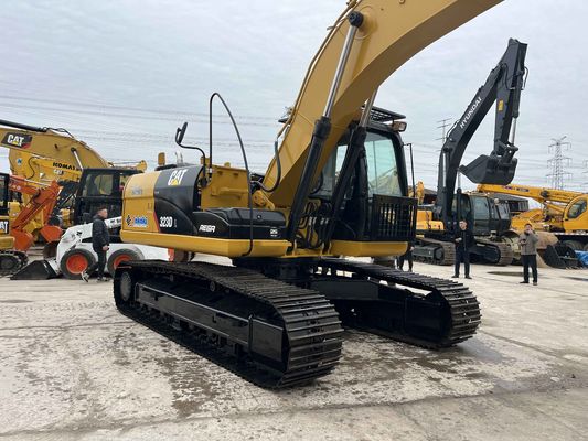 使用済み CAT 323DL クローラー掘削機 建設用 移動型