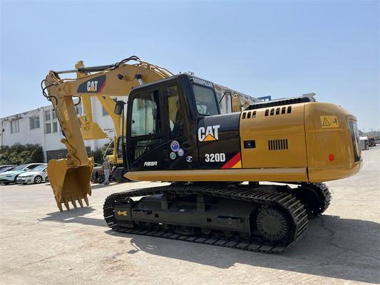 良い状態で 20トンの中型掘削機 中古キャタピラー 320d掘削機 販売