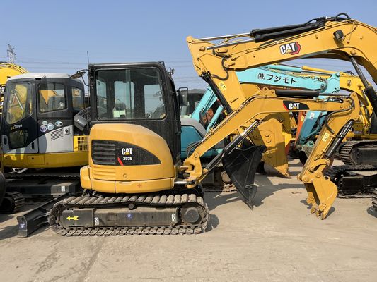 CAT 303E ミニ・デグガー 3トンのカターピラー 303 ミニ・クローラー 掘削機