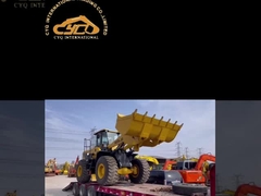 使用されたSDLG LG956Lの車輪の積込み機